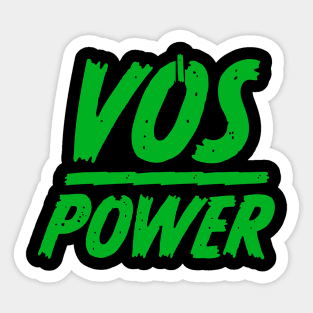 VOS Power Frankenstien Logo Sticker